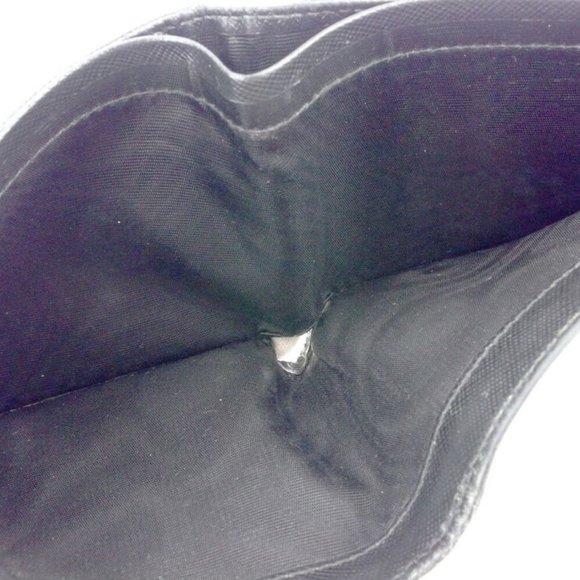 PRADA two-fold wallet logo Safi Arno leather Authentic used - Picture 6 of 8